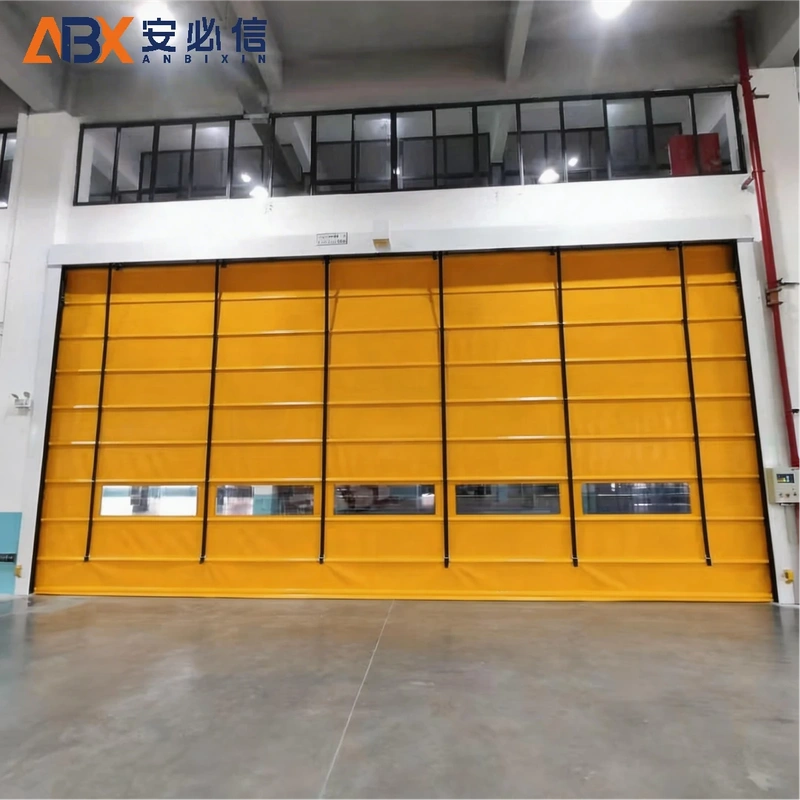 张掖市软帘堆积门